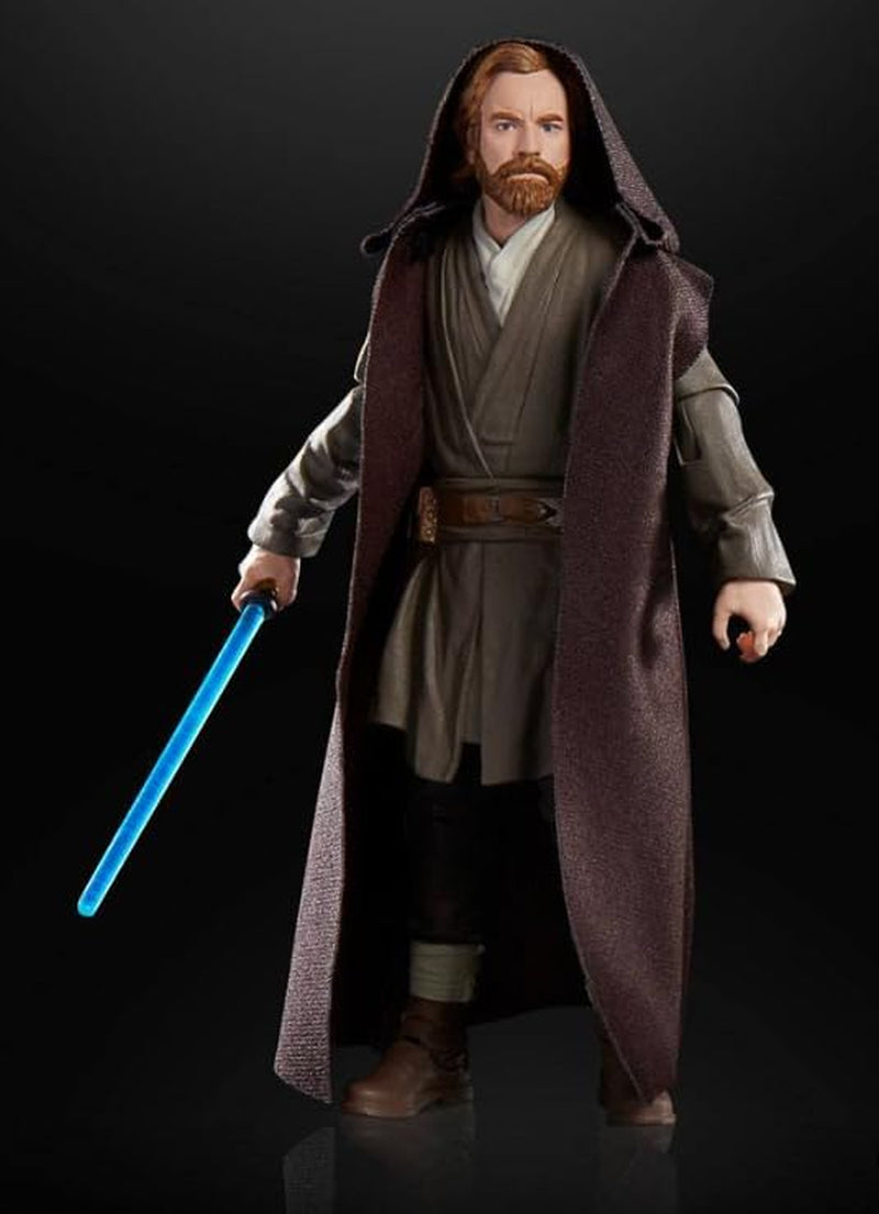 Star Wars Hasbro Star WarBlack Series Obi-Wan Kenobi (Jabiim), 15 cm groot actiefiguur Obi-Wan Kenobi, Multi, F7098 Actiefiguren Naty Shop