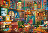 Educa - Puzzel van 1000 stukjes voor volwassenen | Bibliotheek. Afmetingen: 68 X 48 cm. Inclusief Fixpuzzel puzzellijm. 14 jaar lang (19925) Puzzle Naty Shop