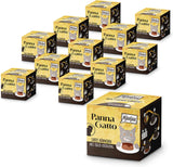 MjAMjAM - Premium natvoer voor katten - Panna Gatto - malse kip met een edele topping, verpakking van 12 (2x80g), graanvrij