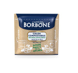 Caffè Borbone Composteerbare Kaffeepads, Blauw Kaffeemischung - 50 Pads - Compatibel met ESE Systeem Papierblokken 44 mm