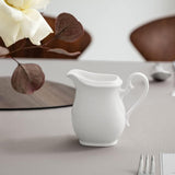 Villeroy & Boch Royal Milk Jug, klein melkkannetje met eenvoudig design, gemaakt van hoogwaardig premium porselein, vaatwasmachinebestendig, 250 ml