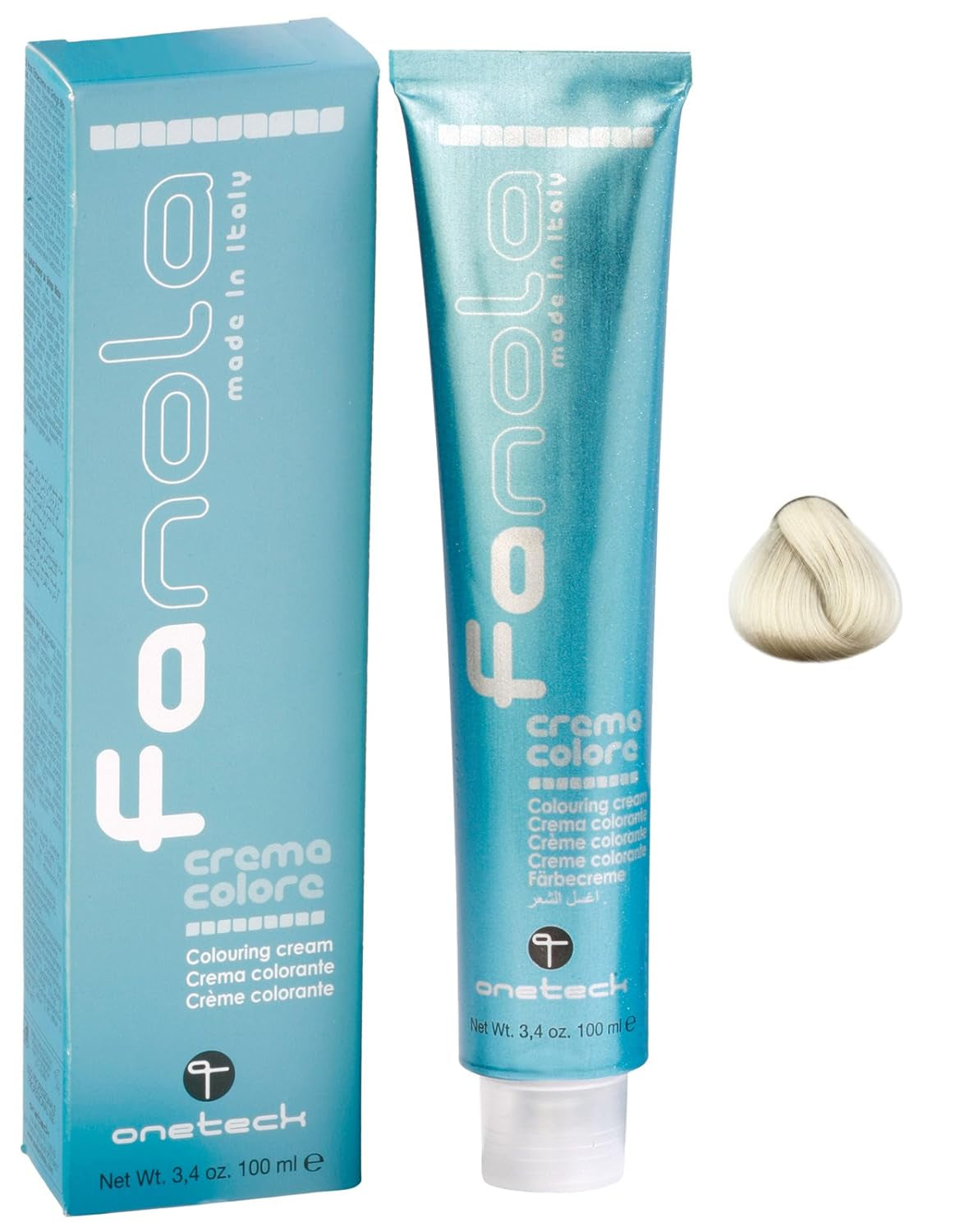 Fanola crema colore Kleurcrème 7.0 Blond, 100 ml