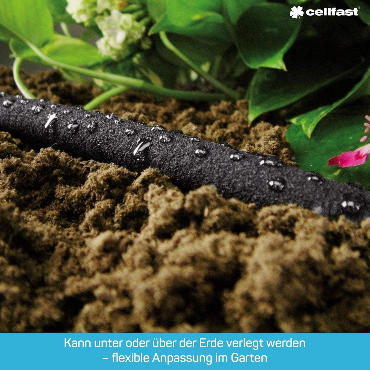 Druppelirrigatieslang Irrigatieslang 1/2" 7,5 m 3-delige slangenset