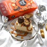Feel FIT Proteïnepralines met pindakaas in melkchocolade van hoge kwaliteit, zonder toegevoegde suiker, 17% eiwit, glutenvrij 66 g (1 pak)