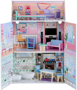 Olivias Little World Glasshouse Kids 12" poppenhuis en 10 popaccessoires 3,5" Multi Td-12518D poppenhuizen Naty Shop