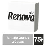 Renova grote witte papieren servetten, 75 servetten