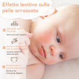 Aloë babydoekjes voor gevoelige huid, alcoholvrij, huidvriendelijk, pH 5,5, licht geparfumeerd, 1728 stuks (24 verpakkingen)