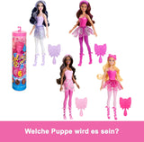 Barbie Color Reveal-pop en accessoires, Ballerina-serie, 6 verrassingen om uit te pakken, inclusief kleurverandering, geïnspireerd door de belangrijkste ballettrend (stijlen kunnen variëren), HRK17 Naty Shop-poppen