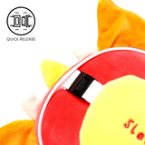 Puckator Relaxeazzz Adomagics Rond Pluche Reiskussen en Drakenoogmasker - Pluche Vliegtuig Slaapmasker - Vluchtkussen voor kinderen en volwassenen - Schattig Slaapmasker Reiskussens Naty Shop