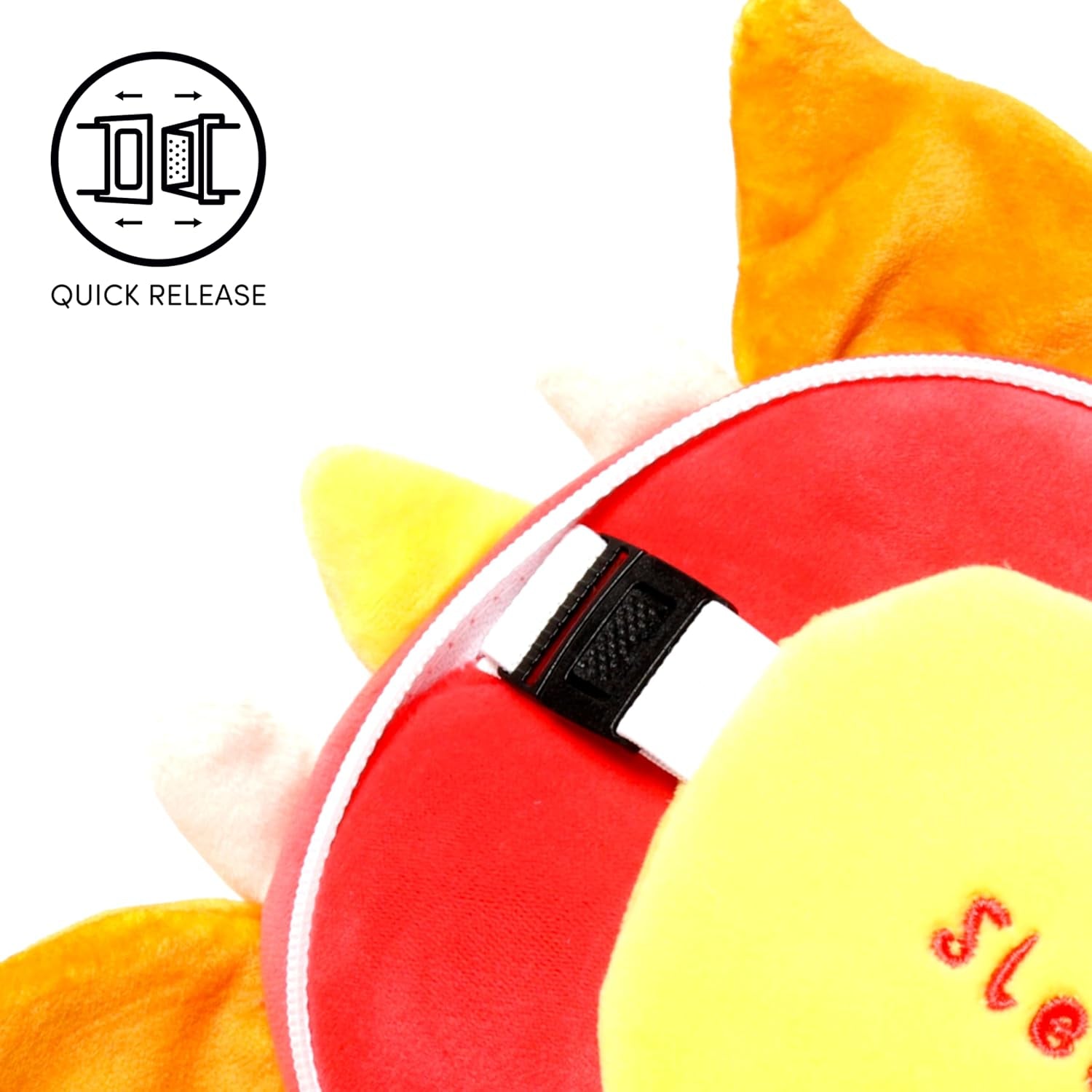 Puckator Relaxeazzz Adomagics Rond Pluche Reiskussen en Drakenoogmasker - Pluche Vliegtuig Slaapmasker - Vluchtkussen voor kinderen en volwassenen - Schattig Slaapmasker Reiskussens Naty Shop