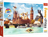 Legpuzzel - "1000" - Grappige hondenportretten Puzzel Naty Shop Dogs in Londen