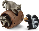 Schleich 42532 Plezier rond de noot, Vanaf 3 jaar, WILD LIFE - Speelset, 6 stuks Actiefiguren Naty Shop