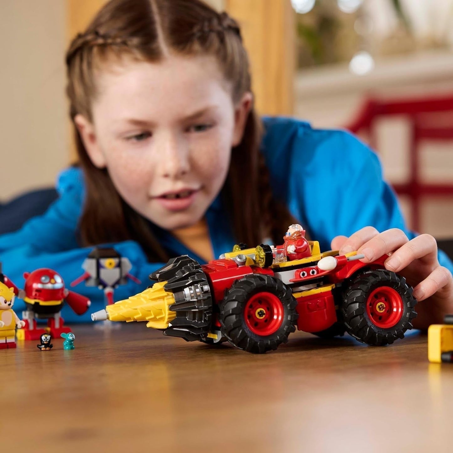 LEGO Sonic the Hedgehog Super Sonic Vs. Egg Drillster Avontuur Videogameset Kindercadeau Shadow en Dr. Eggman Set voor jongens en meisjes vanaf 8 jaar 76999 Bouwsets Bekijk de LEGO-Store