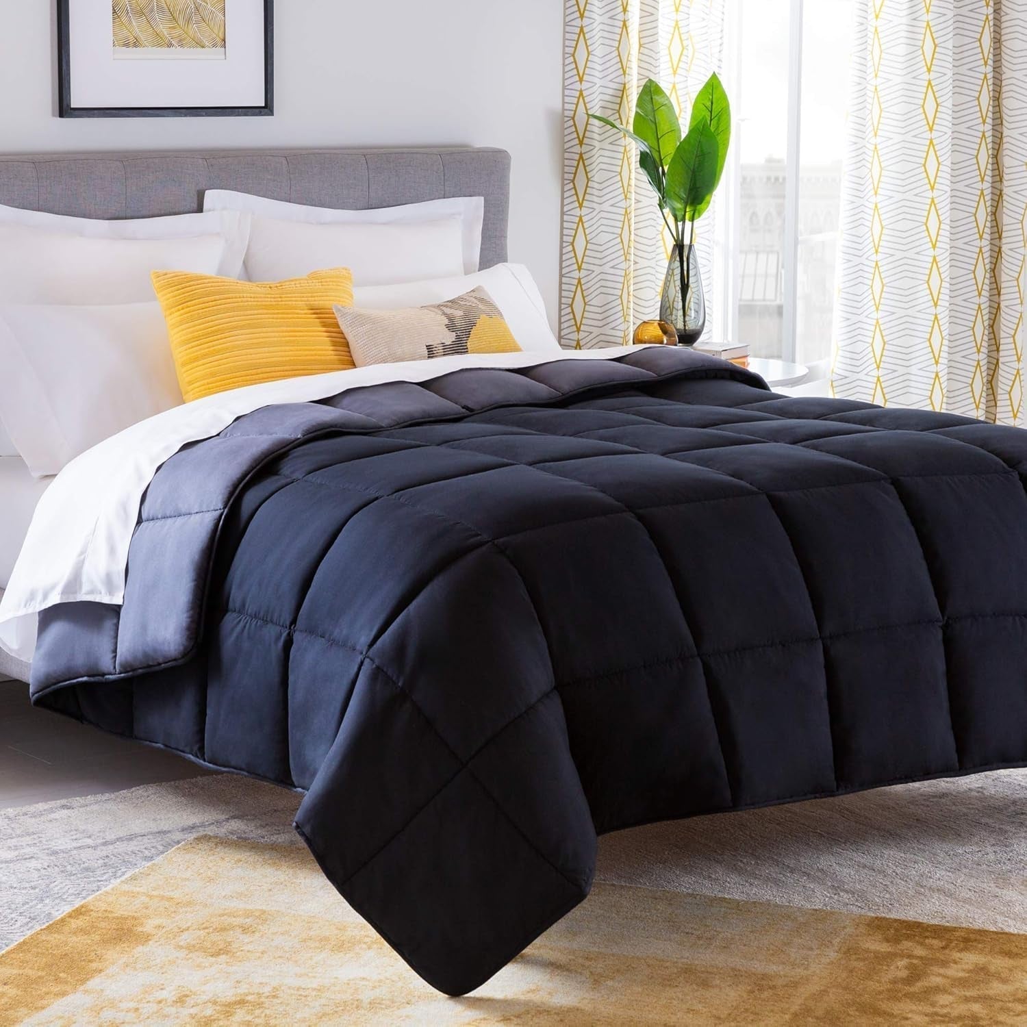 Linnenspa 10,5 Tog All Season hypoallergeen dons Alternatief microvezeldekbed Superkingsize dekbedden en dekbedden Naty Shop
