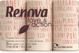 Toiletpapier Renova Love & Action, Beiger Pakket 9 X 12 Rollos-: 108