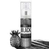 Eetbare glitterspray, 20 gram Naty Shop Zwart