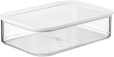 Mepal - Modula XXL Koelkast Opbergdoos - Voedselcontainer met Deksel - Keukenorganizer en Kunststof Opbergdoos - Stapelbare en Afsluitbare Koelkastorganizer - 4800ml - Witte Voedselbewaardozen Naty Shop