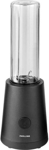 ZWILLING Keukenmixer, Smoothie Maker, Inkl. Trinkflasche Mit Verschluss, 600 Ml, 300 Watt, Edelstahl/Kunststoff, Schwarz Kitchen Naty Shop Standmixer