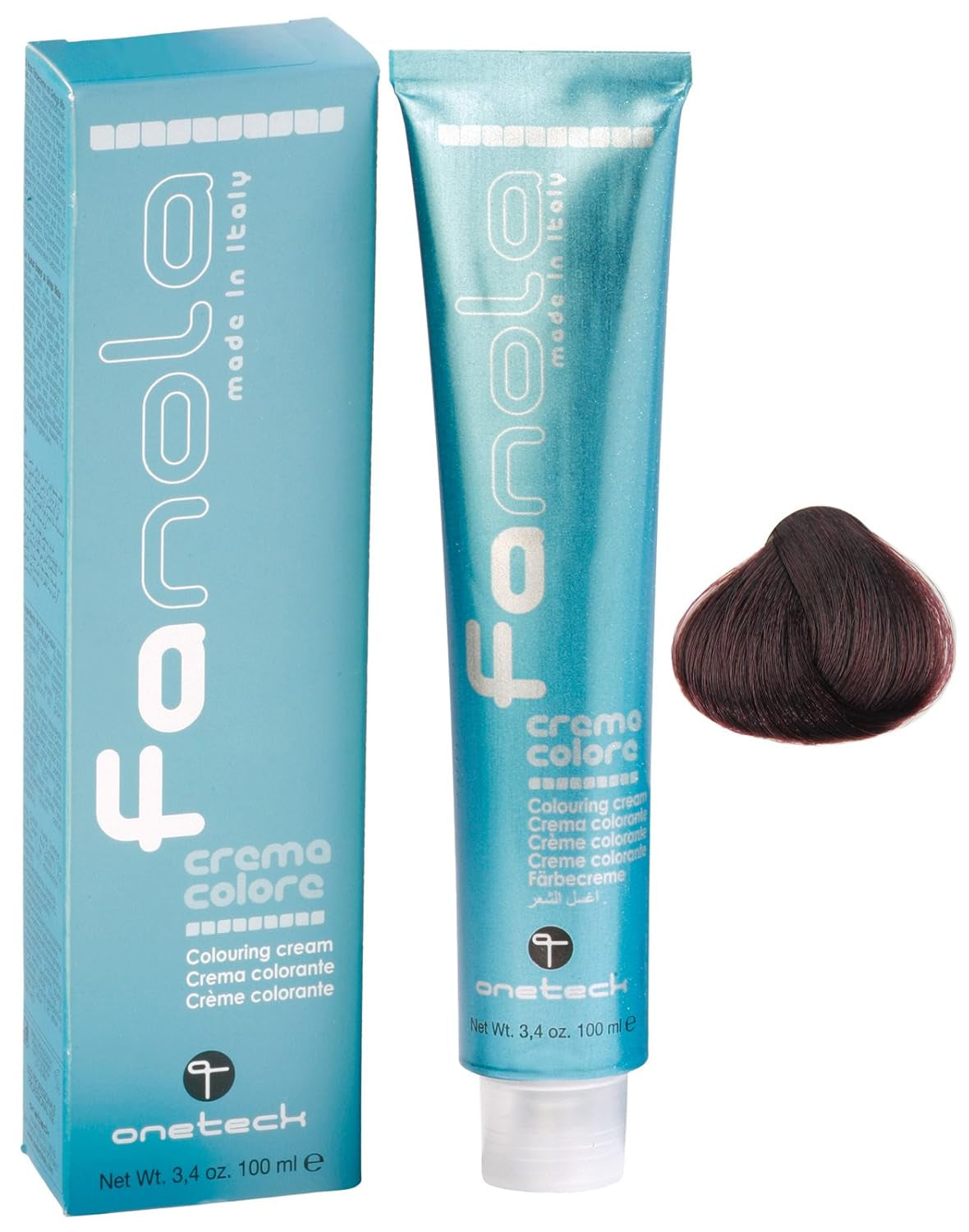 Fanola crema colore Kleurcrème 7.0 Blond, 100 ml Haarverf Naty Shop 4.6 Medium bier