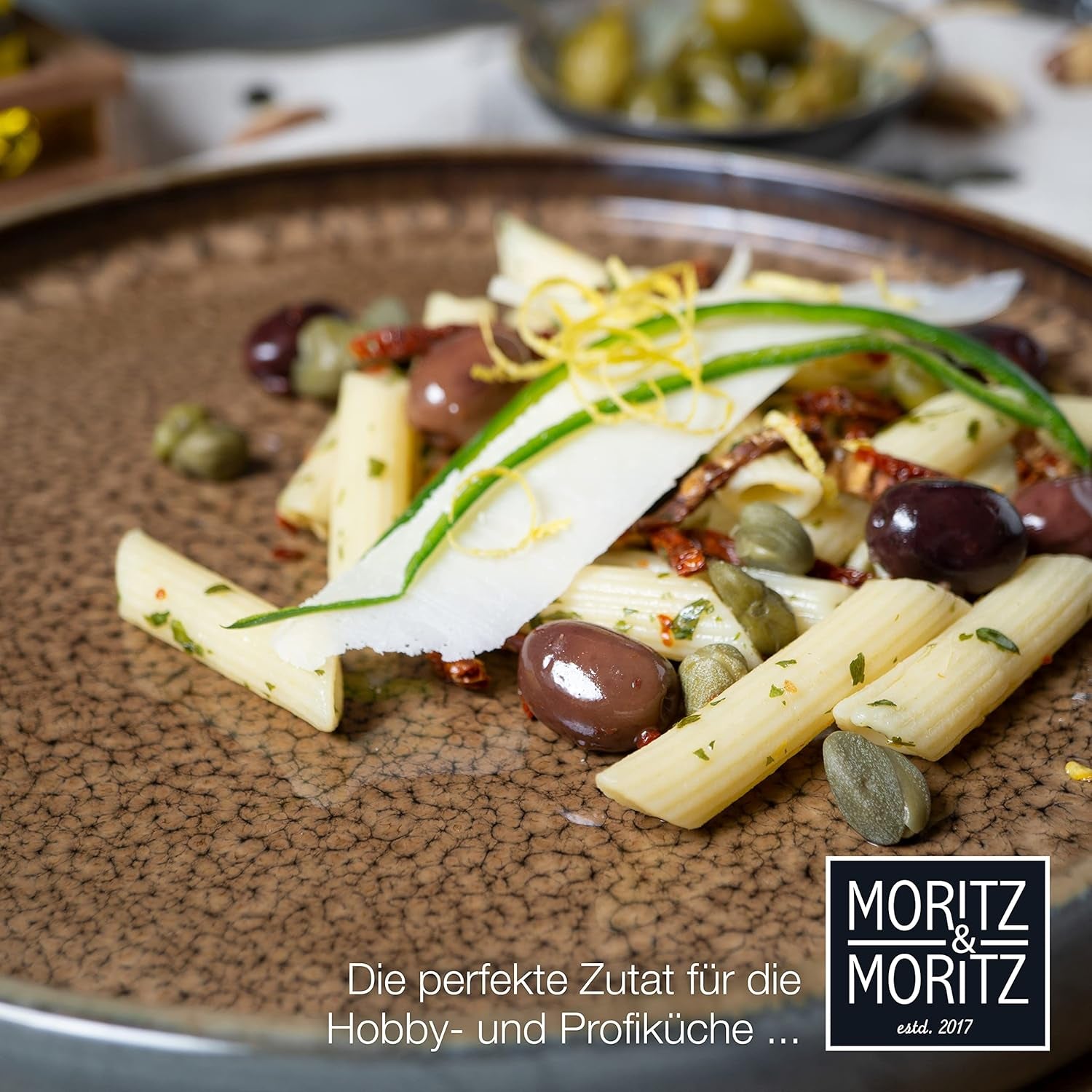 Moritz & Moritz SOLID 18-delige steengoed serviesset voor 6 personen - serviesset voor 6 personen, bestaande uit 6 dinerborden, 6 dessertborden en 6 dinerborden