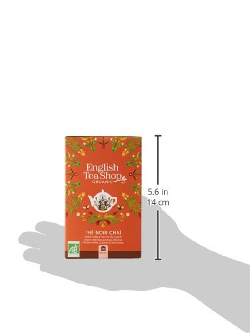 ETS - Chai zwarte thee, Naturland BIO, 20 theezakjes (pak van 2)
