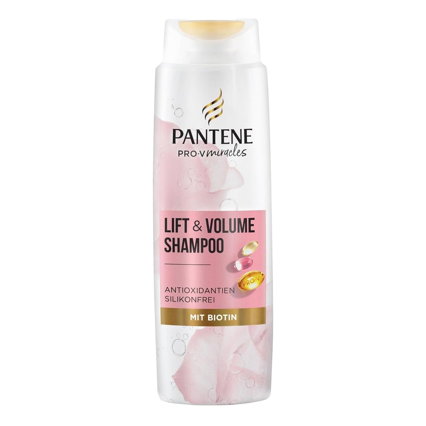 Pantene Pro-V Lift & Volume haarverdikkingsshampoo met biotine, siliconenvrije douche- en badpantene shampoo 250 ml