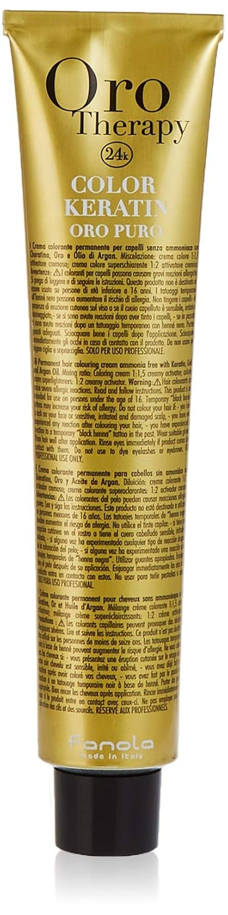 Fanola Oro Therapy Kleur Keratine 5.0 100ml