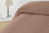 LISO - Sprei voor 105 Cm - Bouti Bedsprei - Lente en Zomer - 200X260 Cm - Roze Bedden en Dekens Besuche den Degrees home-Store Bruin Bed 150 Cm