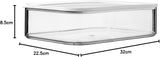Mepal - Modula XXL Koelkast Opbergdoos - Voedselcontainer met Deksel - Keukenorganizer en Kunststof Opbergdoos - Stapelbare en Afsluitbare Koelkastorganizer - 4800ml - Witte Voedselbewaardozen Naty Shop