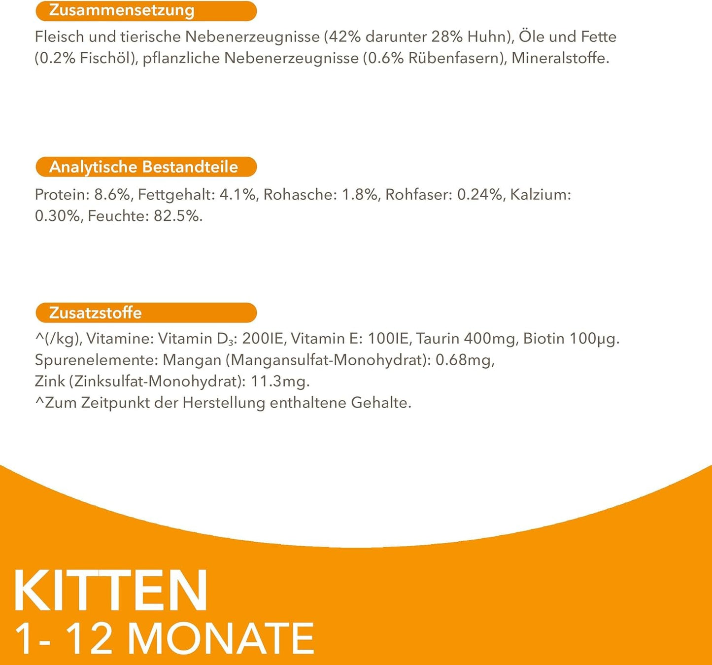 IAMS Delights Kitten Nassfutter - Multipack Katzenfutter mit Hunn in Sauce, hoogwaardige Futter für Junior Kätzchen von 1-12 Monate, 12 x 85 g