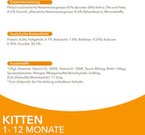 IAMS Delights Kitten Nassfutter - Multipack Katzenfutter mit Hunn in Sauce, hoogwaardige Futter für Junior Kätzchen von 1-12 Monate, 12 x 85 g