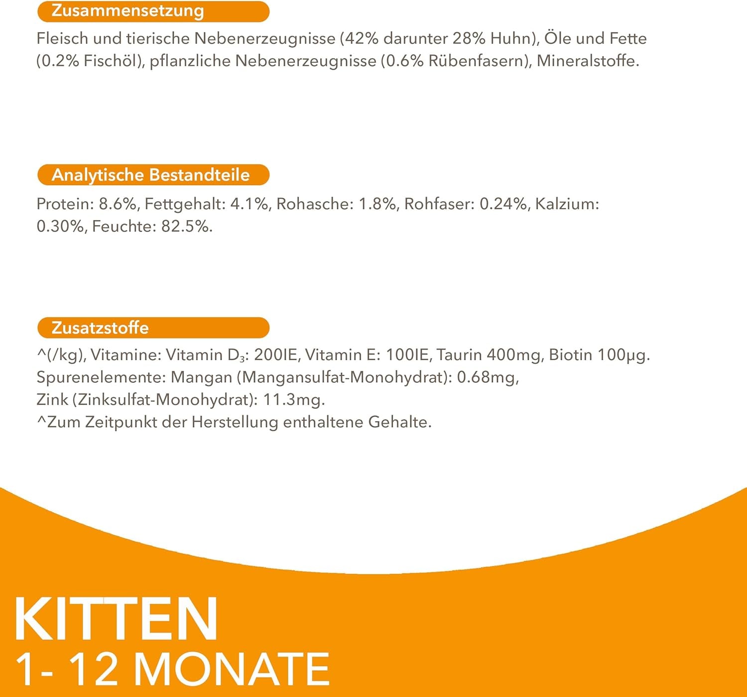 IAMS Delights Kitten Nassfutter - Multipack Katzenfutter mit Hunn in Sauce, hoogwaardige Futter für Junior Kätzchen von 1-12 Monate, 12 x 85 g