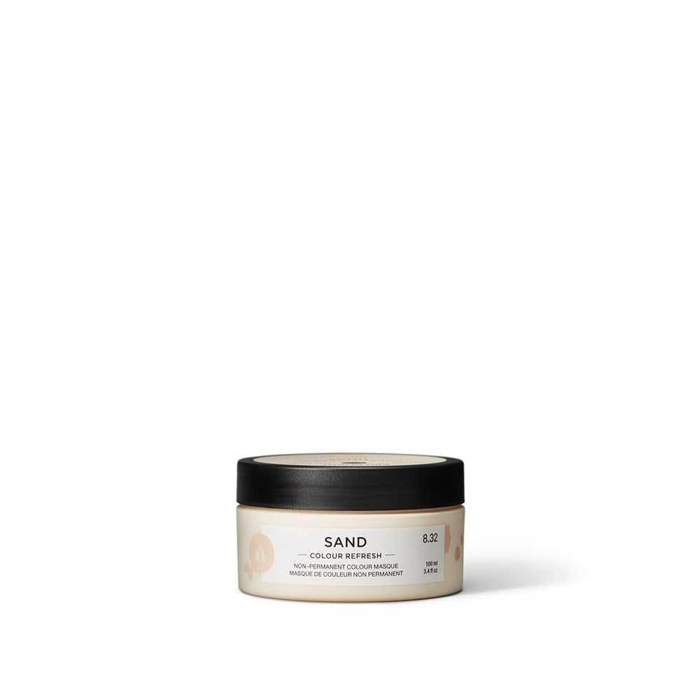 Maria Nila Color Refresh 300 ml - Een voedende kleurenbom met tijdelijke kleurpigmenten die de haarkleur snel opfrissen. 100% veganistisch. Geen sulfaten en geen parabenen. Haarverf Naty Shop Zand