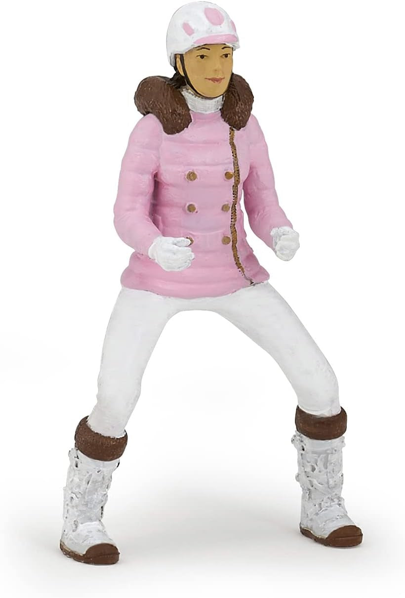 PAPO - Paardenfiguur - Rider Fashion Winter, passie voor paardrijden, speelgoed voor kinderen vanaf 3 jaar. Actiefiguren Naty Shop Standaard titel