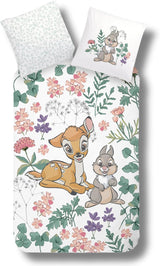 Kinderbeddengoed voor meisjes en jongens, cartoon, 100% katoen Beddengoed - kinderen Naty Shop Bambi Klopfer