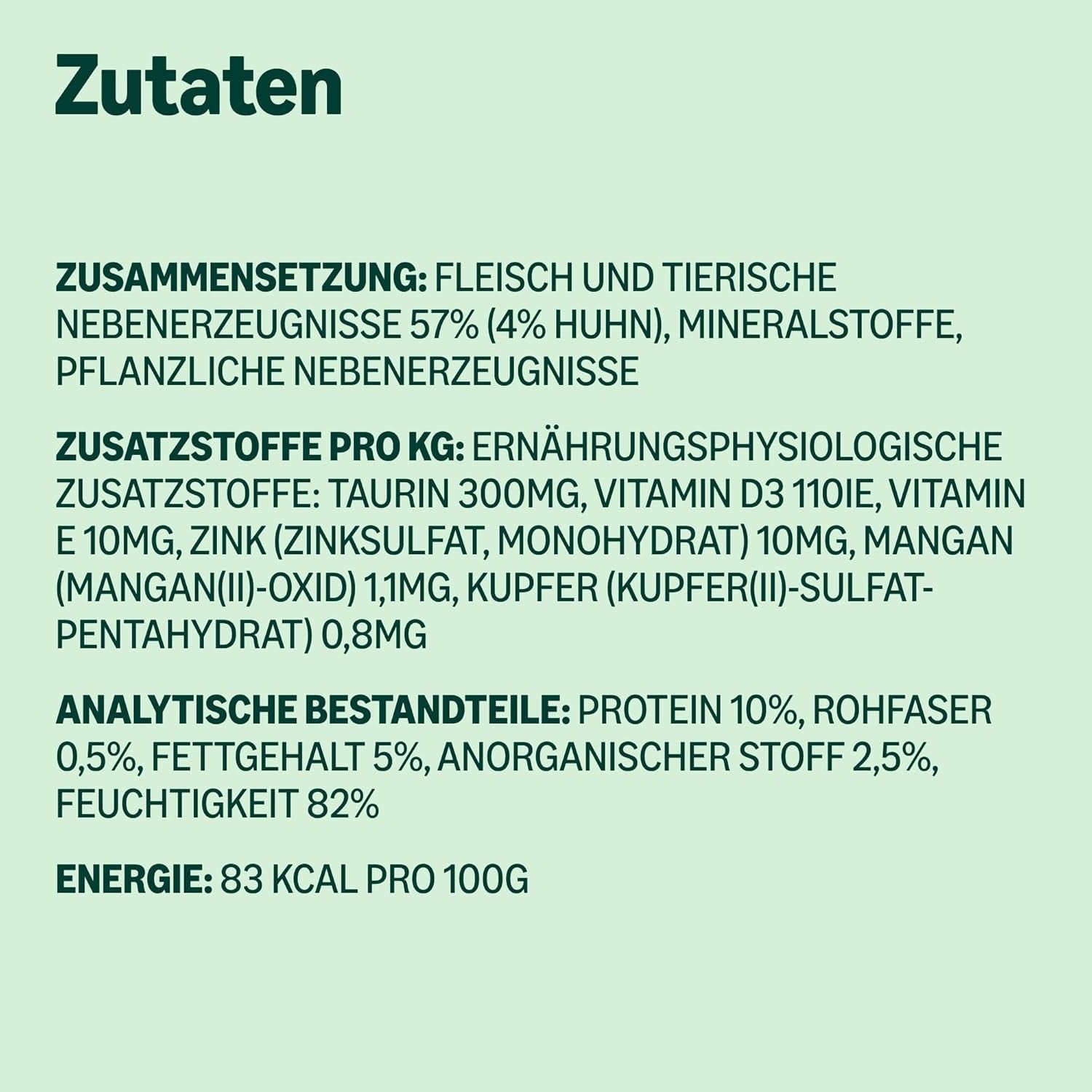 Amazon Graanvrij Nat Kattenvoer Blik Kip Spots 12 x 400 g