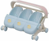Sylvanian Families L5533 Triplets-kinderwagen - Poppenhuisspeelset Naty Shop Dolls
