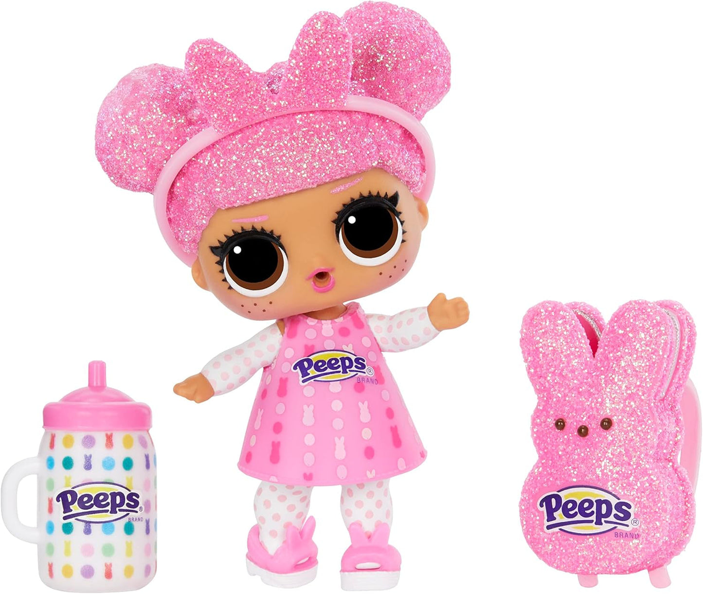 LOL. Verrassing! Loves Mini Sweets Peeps - Cute Bunny - Limitierte Auflage mit Frühlingsthema - Sammlerpuppe met 7 maanden - Voor kinderen, jongeren en Sammler ab 4 jaar