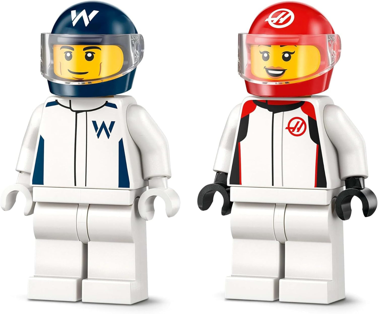 LEGO City F1 Williams Racing en Haas F1 racewagens - Formule 1 speelgoed met bouwbare auto's en 2 minifiguren van coureurs - Kleine cadeau-ideeën voor jongens en meisjes vanaf 4 jaar 60464 Bouwsets Beuche in LEGO-Store