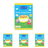 Hot Wheels Honey Loops Krokant volkoren ontbijtgranen met toegevoegde vitaminen, 1 pak (1 x 375 g)