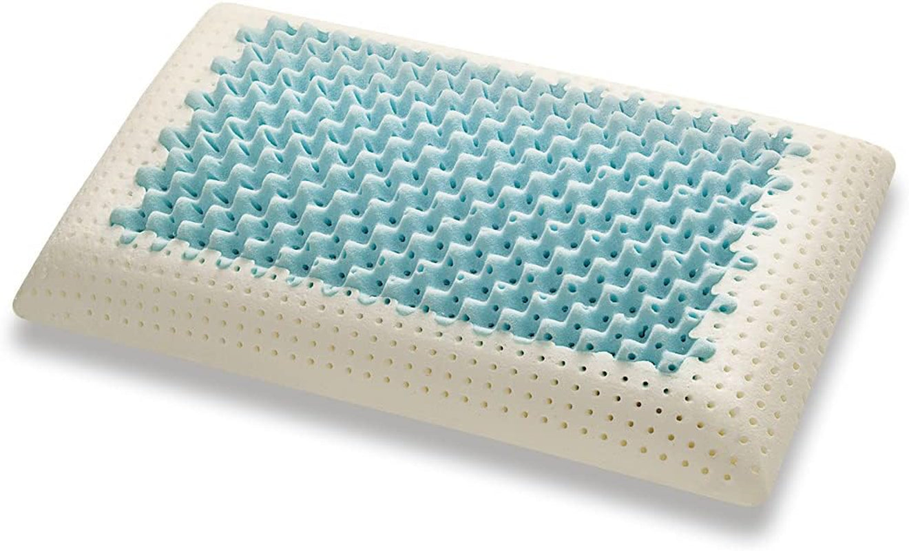 Marcapiuma - Paar neksteunkussens met geheugen - Miss & Mister - Ultra ademend deel - 100% katoenen hoes - Orthopedisch - Visco Kussen Memory Foam - MEDISCH PRODUCT - Gemaakt in Italië Naty Shop standaard kussens