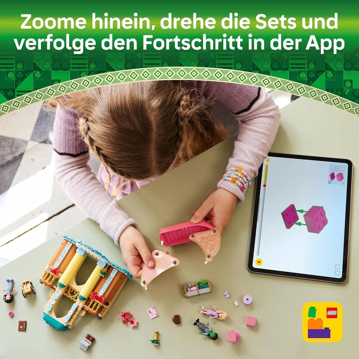 LEGO Wicked Glinda, Elphaba en Nessarose op de Shiz Universiteit Zeilboot en speelgoedboot met 3 figuren Cadeau voor meisjes en jongens vanaf 7 jaar Poppenhuisliefhebbers 75681 Bouwsets Bekijk de LEGO-Store