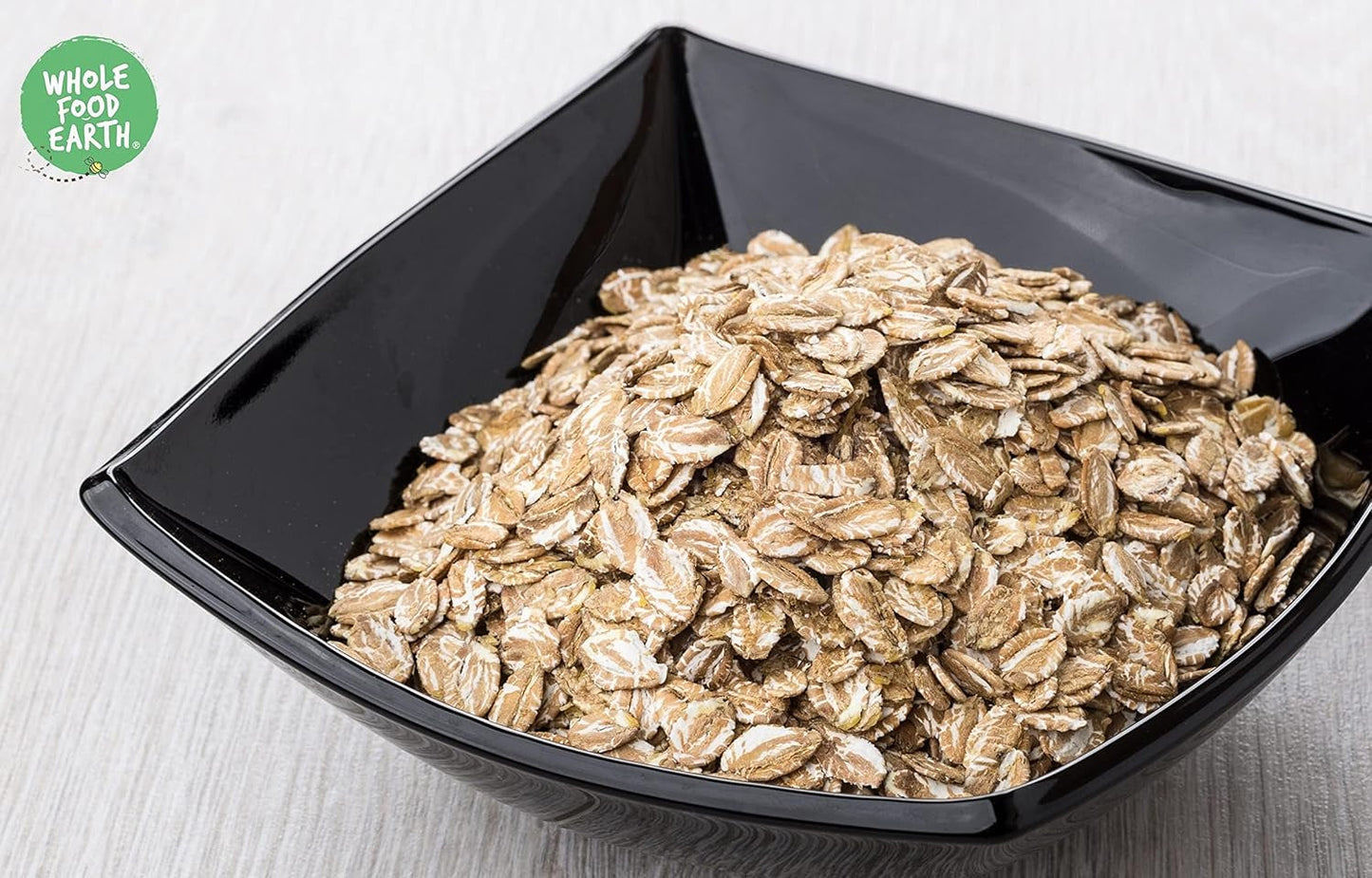 Wholefood Earth roggevlokken - non-GMO - vegan - zuivelvrij - geen toegevoegde suikers, 1 kg