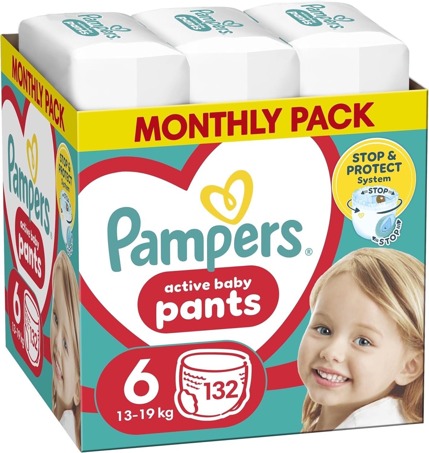 Pampers (oude versie), broeken jongens/meisjes 4 176 st.