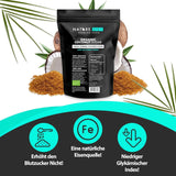 Biologische kokossuiker, karamelsmaak, 1,5 Kg Zoetstoffen Naty Shop