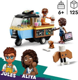 LEGO Friends Rolling Café Klein bakspeelgoed voor kinderen, cadeau voor meisjes en jongens vanaf 6 jaar, educatief speelgoed met Aliya, Jules en Aira de hond 42606 Bouwsets Beuche in LEGO-Store