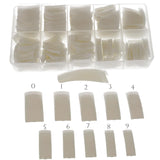 Sun Garden Nails Tipbox 500 Tips Incl. 3 tips Lijmtips Nageltips Lijm - Modellering van nagels