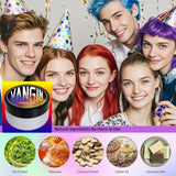 Groene Tijdelijke Haarverf, Styling Haarkleur voor Mannen Vrouwen, Natuurlijke Haarpommade, Haarverf Wax voor Feest, Cosplay & Halloween, Kerstmis, Crème Tijdelijke Haarverf (100g, Groen) Naty Shop Haarverf