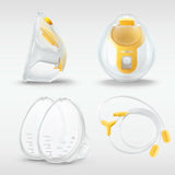 Medela Harmony handkolf - Compact Zwitsers ontwerp met Personalfit Flex-schilden en Medela 2-Phase Expression-technologie Accessoires Voeding en borstvoeding Bebe Naty Shop