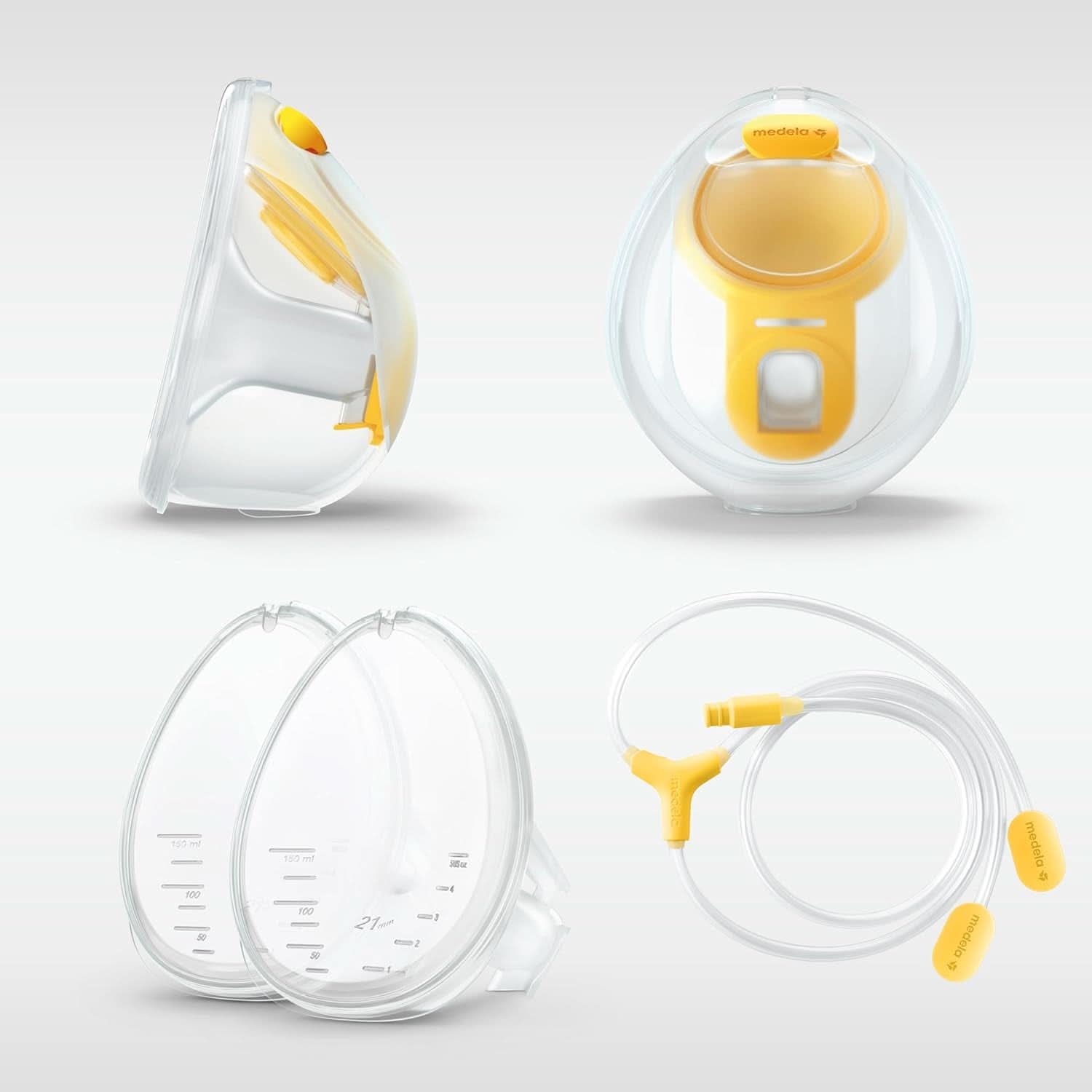 Medela Harmony handkolf - Compact Zwitsers ontwerp met Personalfit Flex-schilden en Medela 2-Phase Expression-technologie Accessoires Voeding en borstvoeding Bebe Naty Shop